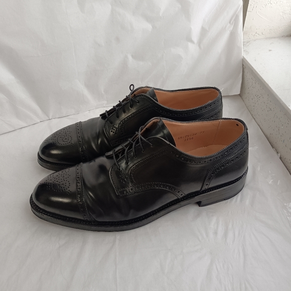 Brooks Brothers x Alden shell cordovan men\'s cap toe brogue size 10.5 C/E main image 5